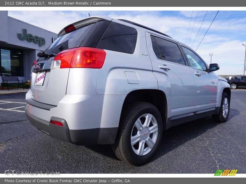 Medium Brown Metallic / Cashmere 2012 GMC Acadia SLT