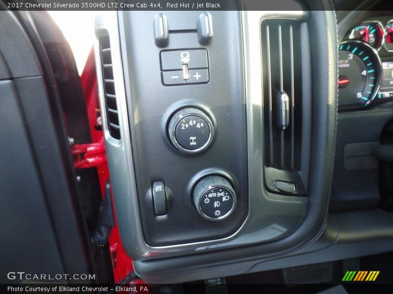 Controls of 2017 Silverado 3500HD LTZ Crew Cab 4x4