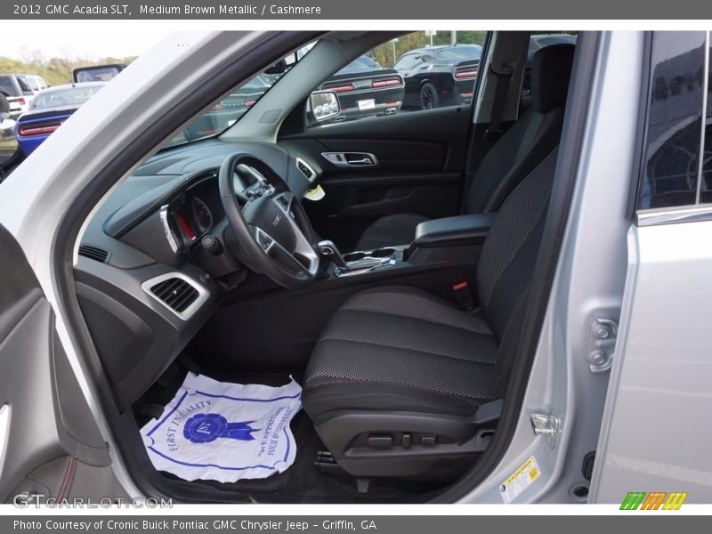 Medium Brown Metallic / Cashmere 2012 GMC Acadia SLT