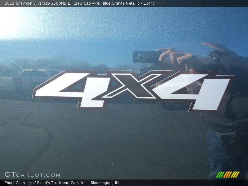 Blue Granite Metallic / Ebony 2013 Chevrolet Silverado 2500HD LT Crew Cab 4x4