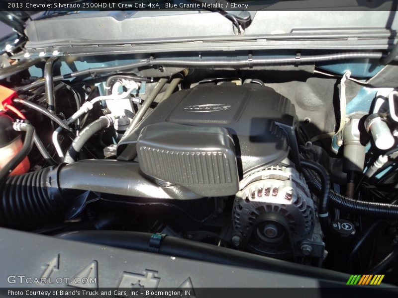 Blue Granite Metallic / Ebony 2013 Chevrolet Silverado 2500HD LT Crew Cab 4x4