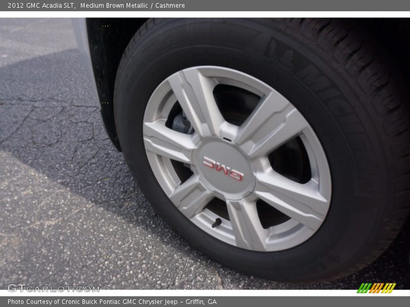 Medium Brown Metallic / Cashmere 2012 GMC Acadia SLT