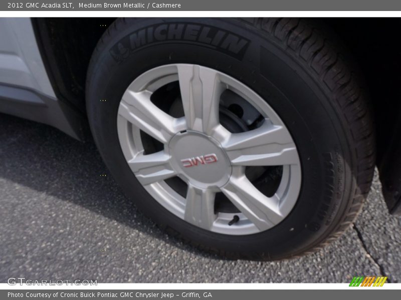 Medium Brown Metallic / Cashmere 2012 GMC Acadia SLT