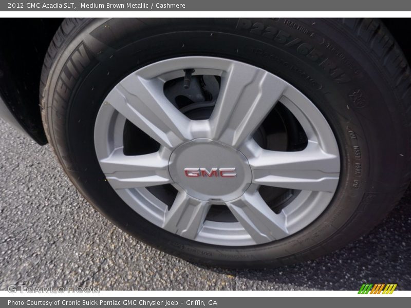 Medium Brown Metallic / Cashmere 2012 GMC Acadia SLT