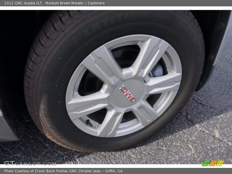 Medium Brown Metallic / Cashmere 2012 GMC Acadia SLT