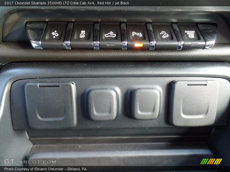 Controls of 2017 Silverado 3500HD LTZ Crew Cab 4x4