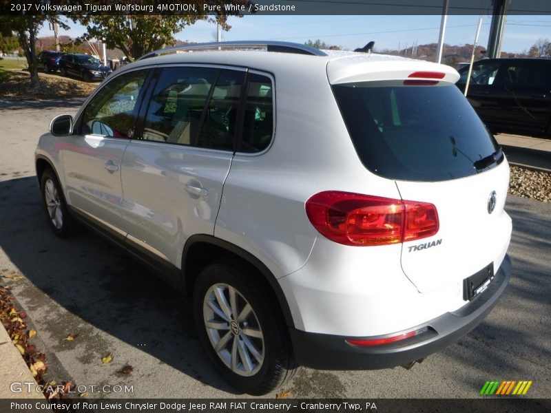 Pure White / Sandstone 2017 Volkswagen Tiguan Wolfsburg 4MOTION