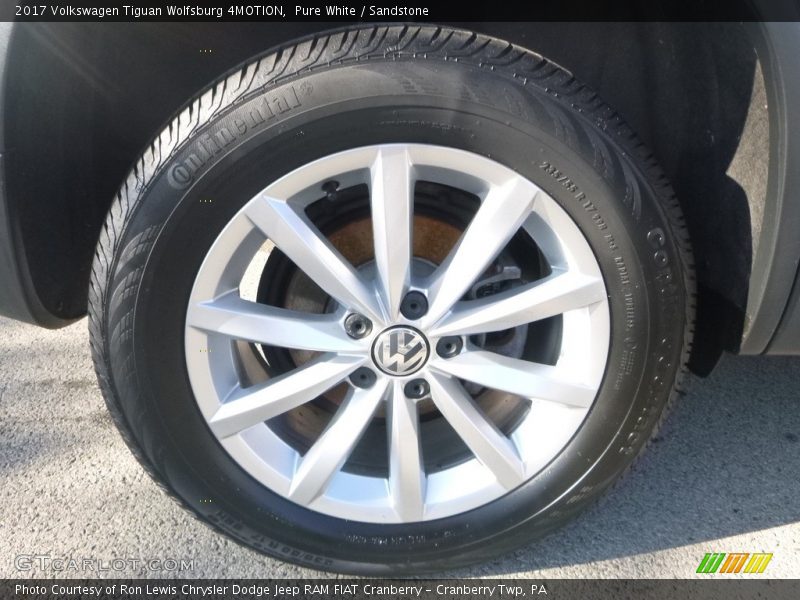 Pure White / Sandstone 2017 Volkswagen Tiguan Wolfsburg 4MOTION