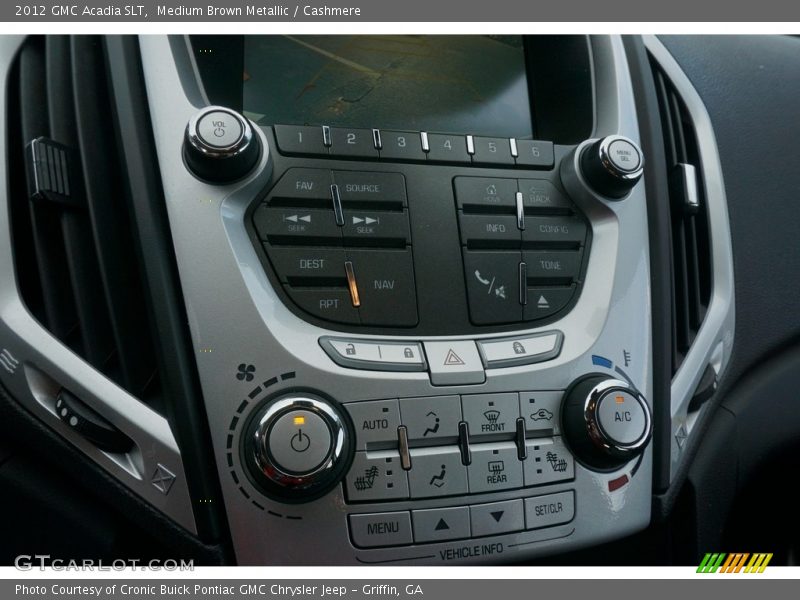 Medium Brown Metallic / Cashmere 2012 GMC Acadia SLT