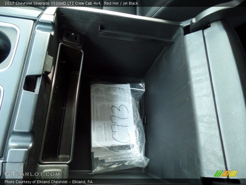 Red Hot / Jet Black 2017 Chevrolet Silverado 3500HD LTZ Crew Cab 4x4