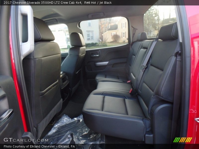 Red Hot / Jet Black 2017 Chevrolet Silverado 3500HD LTZ Crew Cab 4x4