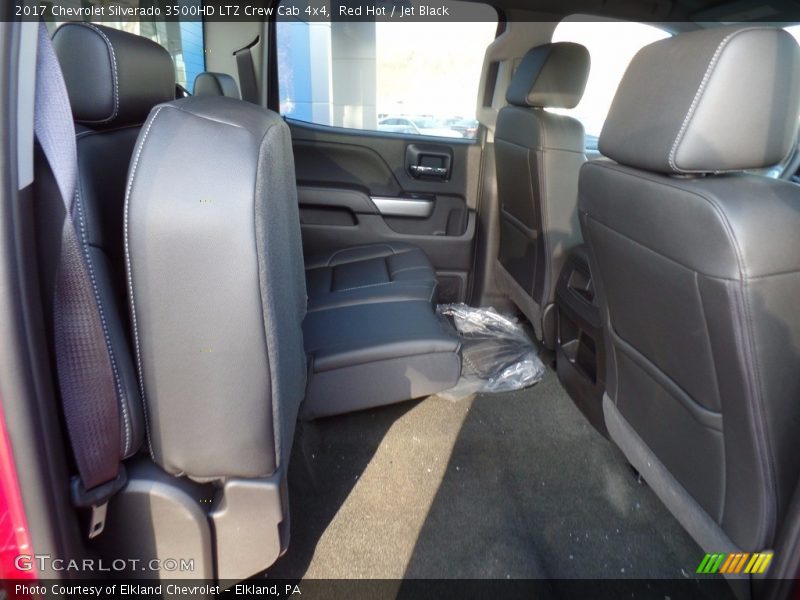 Red Hot / Jet Black 2017 Chevrolet Silverado 3500HD LTZ Crew Cab 4x4