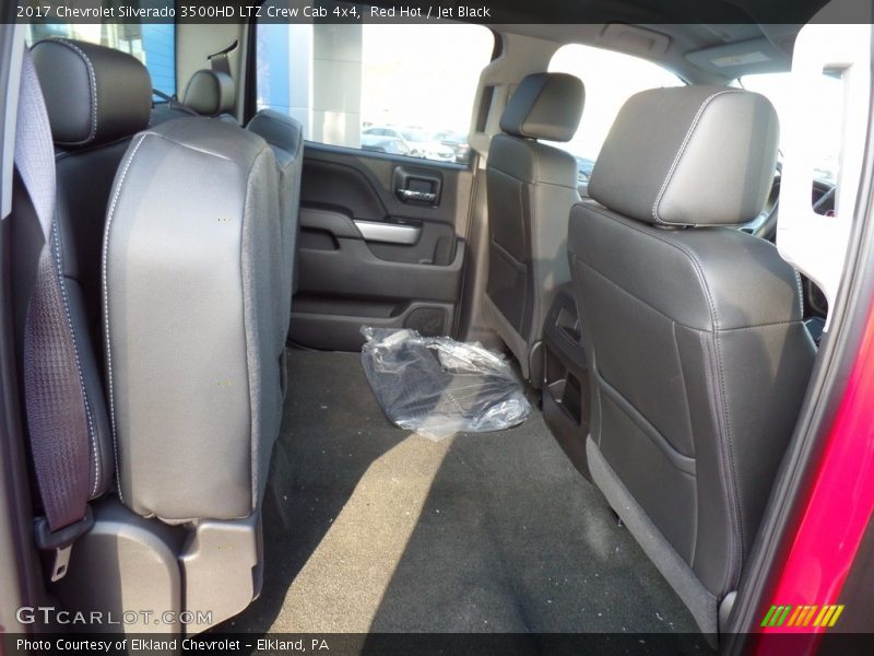 Red Hot / Jet Black 2017 Chevrolet Silverado 3500HD LTZ Crew Cab 4x4