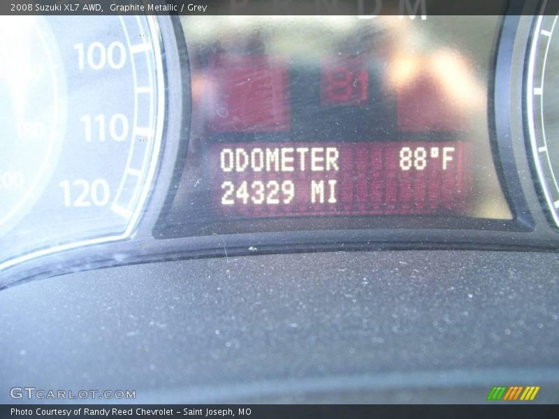 Graphite Metallic / Grey 2008 Suzuki XL7 AWD