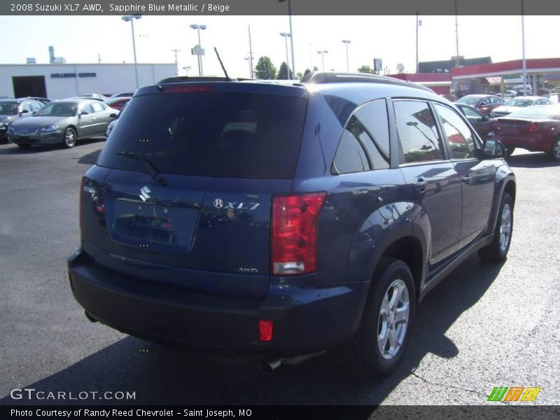 Sapphire Blue Metallic / Beige 2008 Suzuki XL7 AWD
