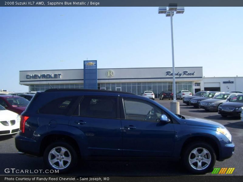 Sapphire Blue Metallic / Beige 2008 Suzuki XL7 AWD
