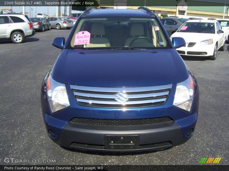 Sapphire Blue Metallic / Beige 2008 Suzuki XL7 AWD