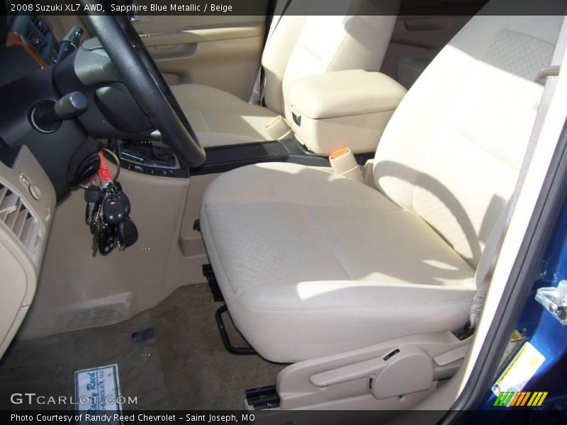 Sapphire Blue Metallic / Beige 2008 Suzuki XL7 AWD
