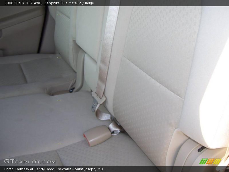 Sapphire Blue Metallic / Beige 2008 Suzuki XL7 AWD