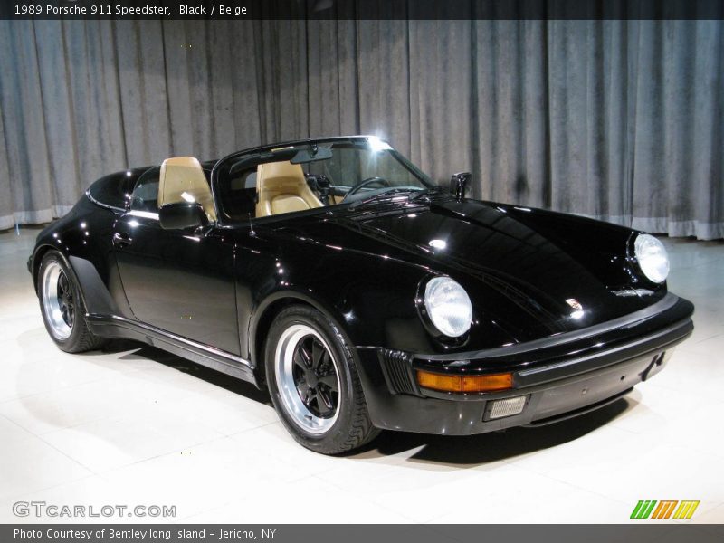 Black / Beige 1989 Porsche 911 Speedster