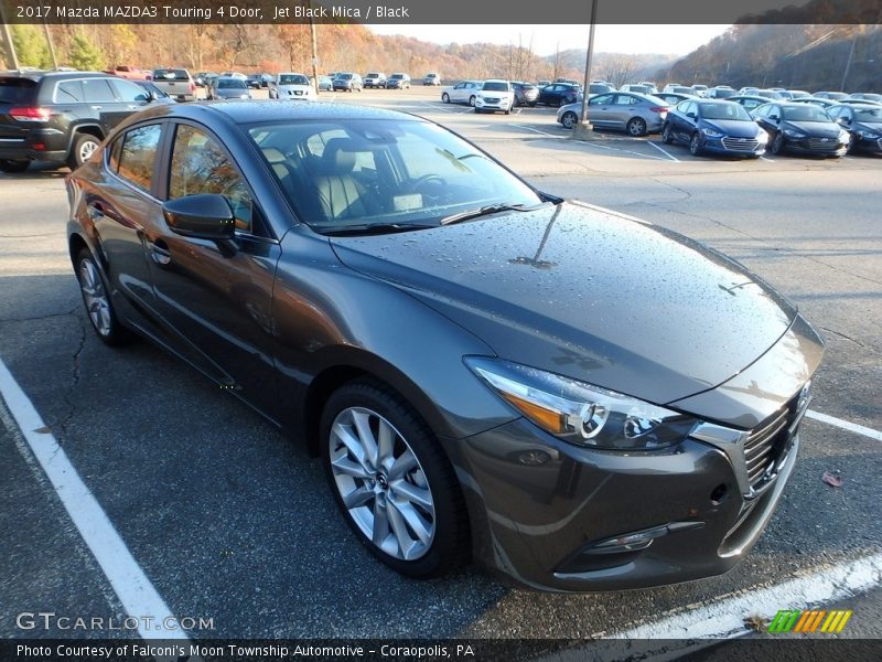 Jet Black Mica / Black 2017 Mazda MAZDA3 Touring 4 Door