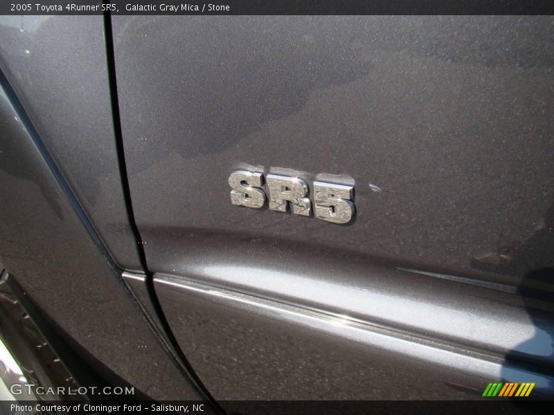 Galactic Gray Mica / Stone 2005 Toyota 4Runner SR5