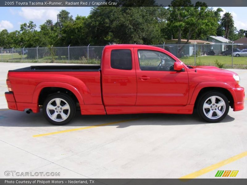Radiant Red / Graphite Gray 2005 Toyota Tacoma X-Runner