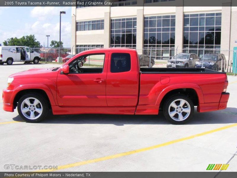 Radiant Red / Graphite Gray 2005 Toyota Tacoma X-Runner
