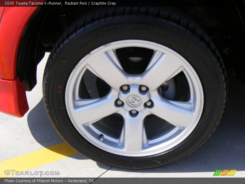 Radiant Red / Graphite Gray 2005 Toyota Tacoma X-Runner