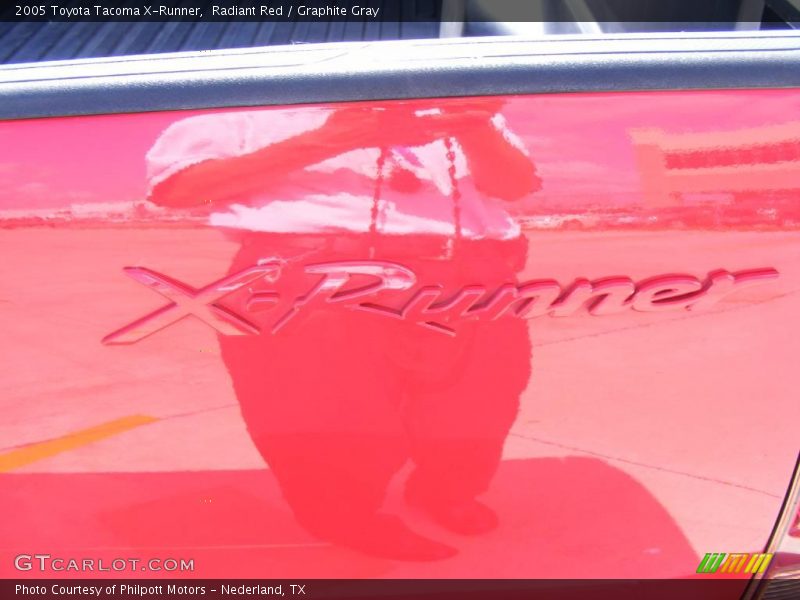 Radiant Red / Graphite Gray 2005 Toyota Tacoma X-Runner
