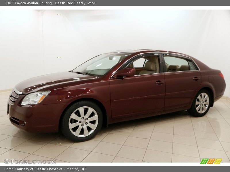 Cassis Red Pearl / Ivory 2007 Toyota Avalon Touring