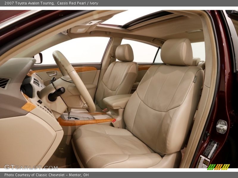 Cassis Red Pearl / Ivory 2007 Toyota Avalon Touring
