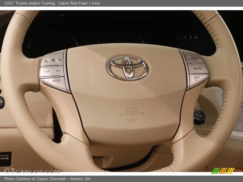 Cassis Red Pearl / Ivory 2007 Toyota Avalon Touring
