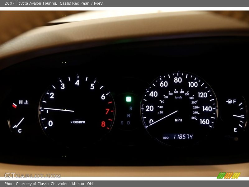 Cassis Red Pearl / Ivory 2007 Toyota Avalon Touring