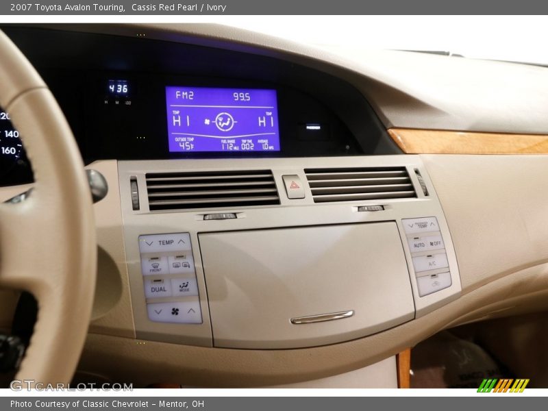 Cassis Red Pearl / Ivory 2007 Toyota Avalon Touring