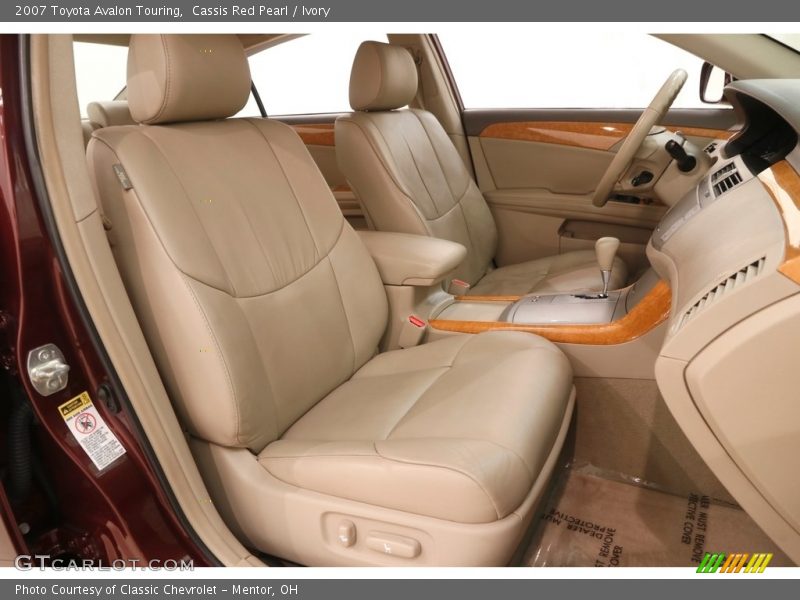 Cassis Red Pearl / Ivory 2007 Toyota Avalon Touring