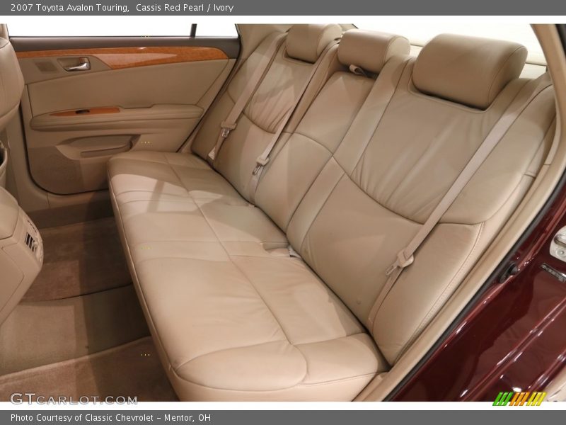 Cassis Red Pearl / Ivory 2007 Toyota Avalon Touring
