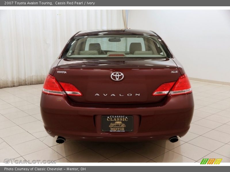 Cassis Red Pearl / Ivory 2007 Toyota Avalon Touring