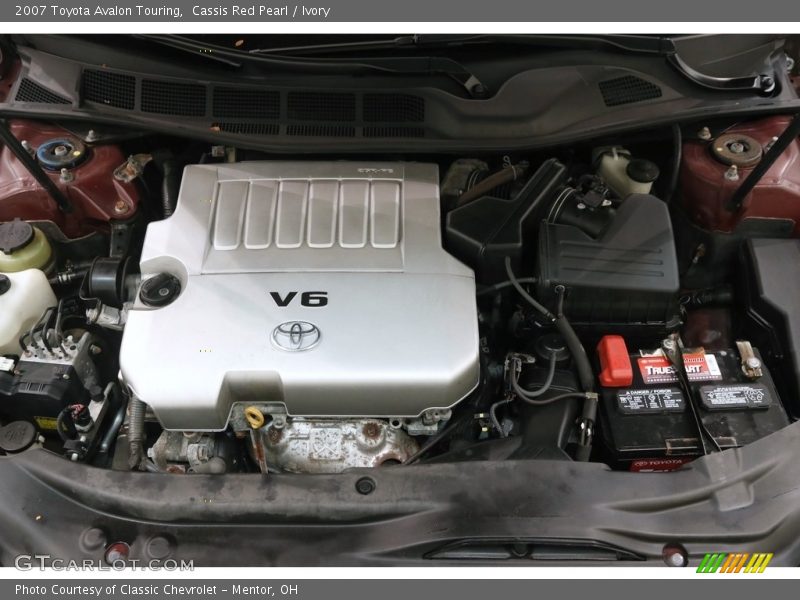 Cassis Red Pearl / Ivory 2007 Toyota Avalon Touring