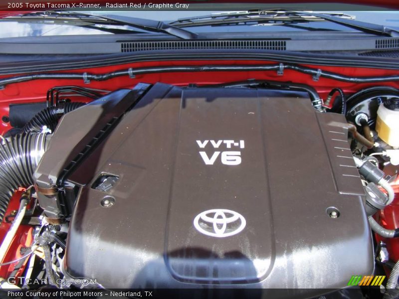Radiant Red / Graphite Gray 2005 Toyota Tacoma X-Runner