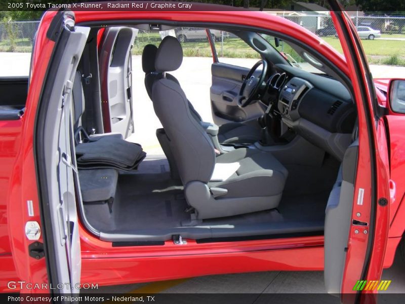 Radiant Red / Graphite Gray 2005 Toyota Tacoma X-Runner
