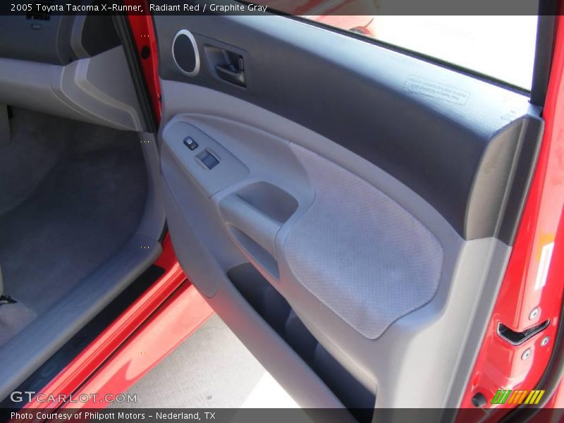 Radiant Red / Graphite Gray 2005 Toyota Tacoma X-Runner