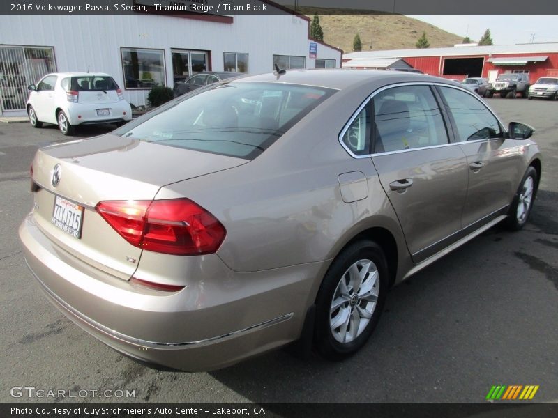 Titanium Beige / Titan Black 2016 Volkswagen Passat S Sedan