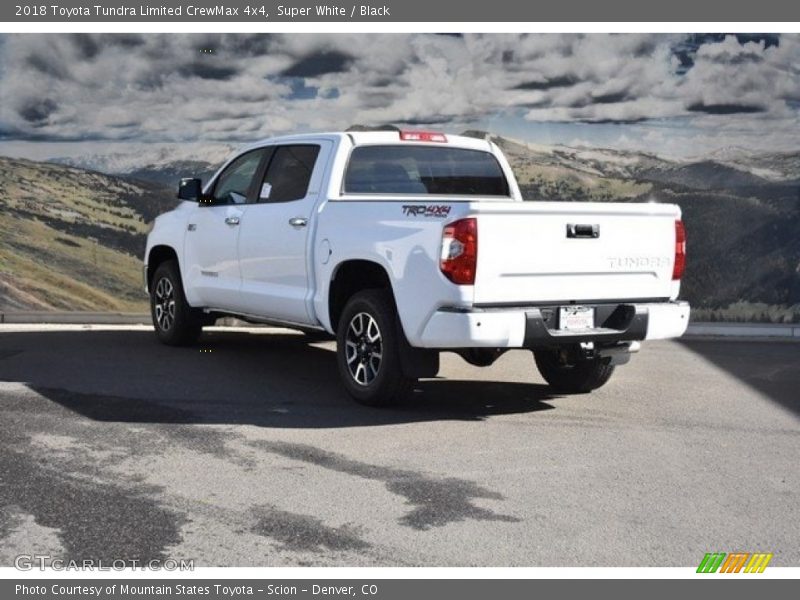 Super White / Black 2018 Toyota Tundra Limited CrewMax 4x4