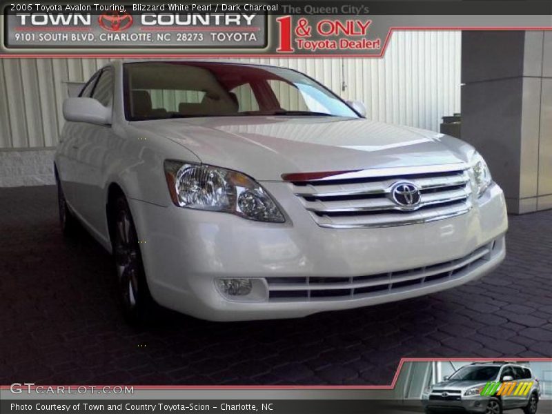 Blizzard White Pearl / Dark Charcoal 2006 Toyota Avalon Touring