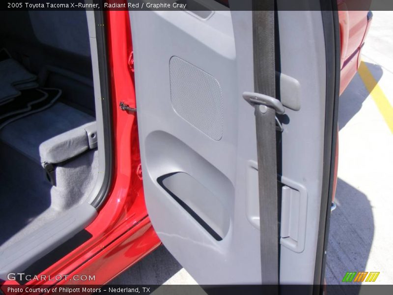 Radiant Red / Graphite Gray 2005 Toyota Tacoma X-Runner