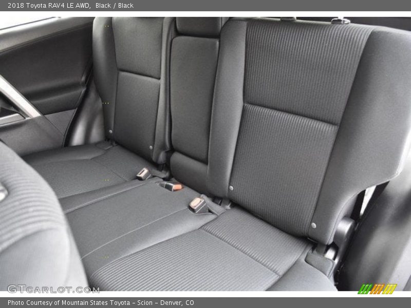 Black / Black 2018 Toyota RAV4 LE AWD