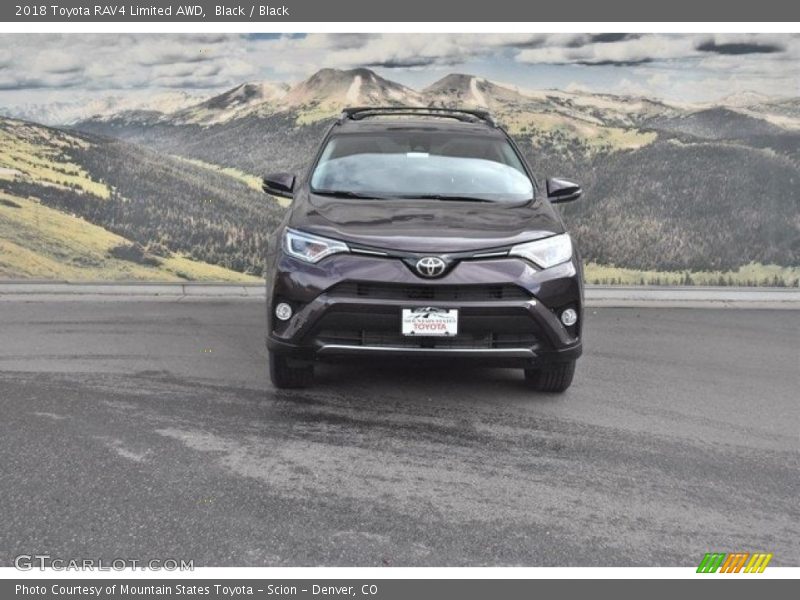 Black / Black 2018 Toyota RAV4 Limited AWD