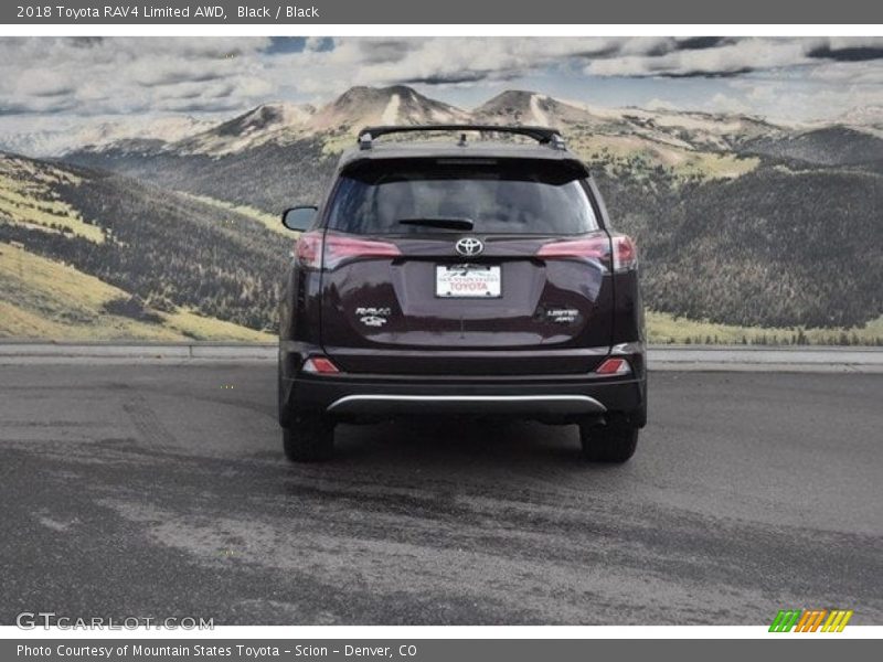 Black / Black 2018 Toyota RAV4 Limited AWD