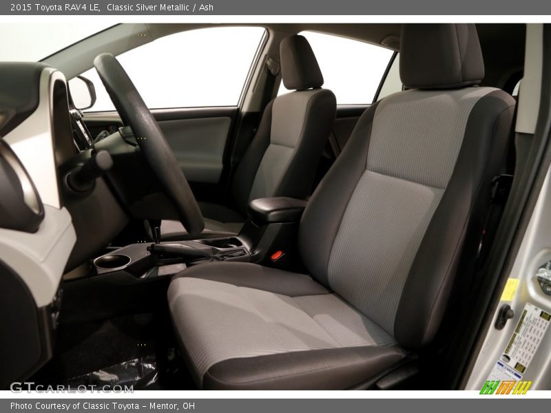 Classic Silver Metallic / Ash 2015 Toyota RAV4 LE